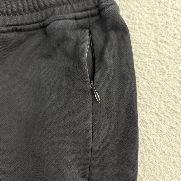 STAMPD Joggers Men Medium M Pant Black Zipper Pockets Sweatpants Fleece Casual 1 - Picture 5 of 10